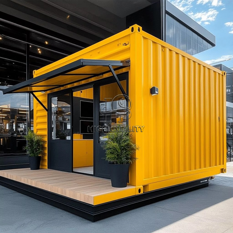 Coffee Tea Kiosk - Luxe stalen sandwichpaneel containerhuis mini-café koffiestand