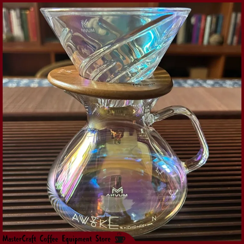 Coffee Dripper V60 - MUVNA Yingzhan Iridescent Hand Brew Koffieset