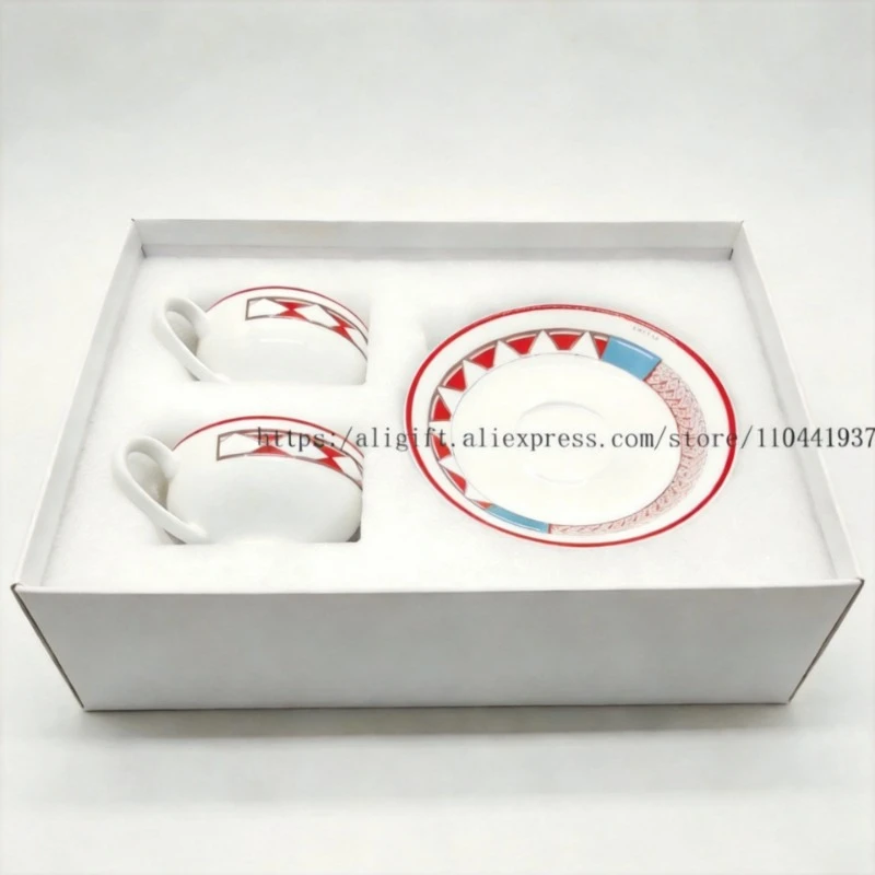 Espresso Cup Saucer - Bone China Familie High-End Bone China