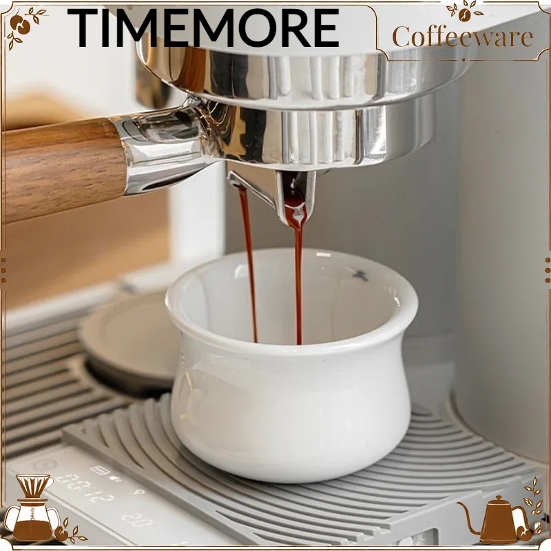 Espresso Cup Saucer - Timemore X 2-delige set keramische espresso