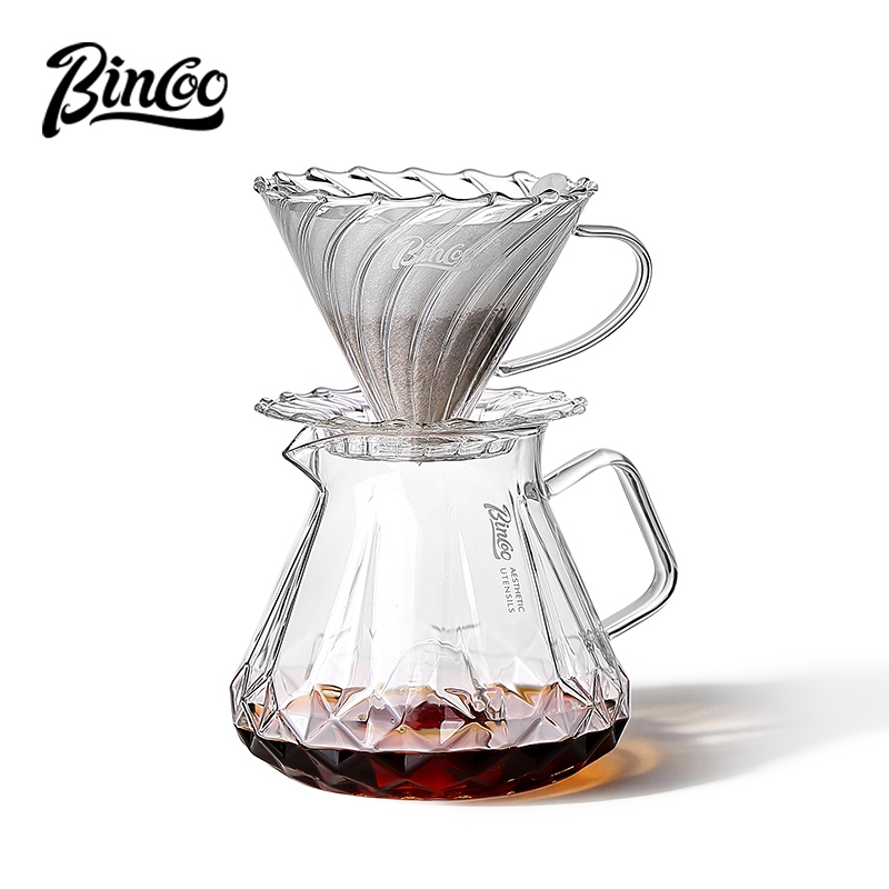 Coffee Dripper V60 - BINCOO Pour-Over Koffie Complete Set V60