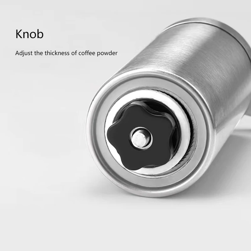 Roestvrijstalen draagbare hand - Burr Hand Grinder recensie en prijs