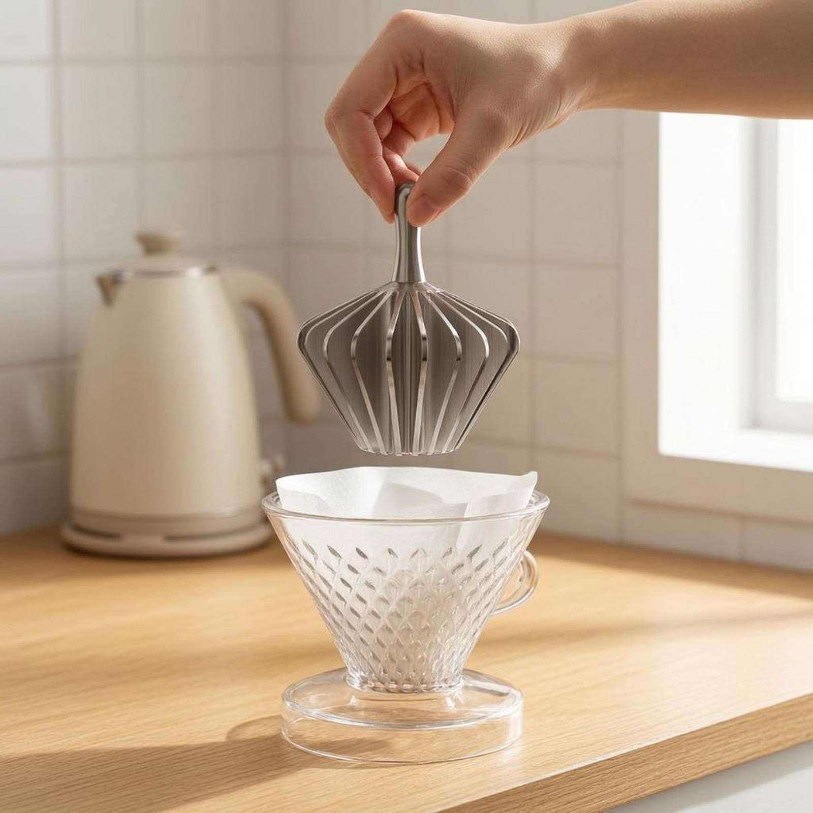 Aluminiumlegering Koffiefilter - Coffee Dripper V60 recensie en prijs