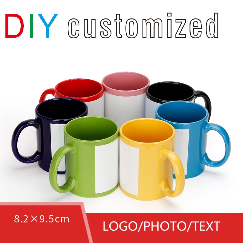 Zwarte beker DIY LOGO keramisc - Coffee Tea Logo recensie en prijs