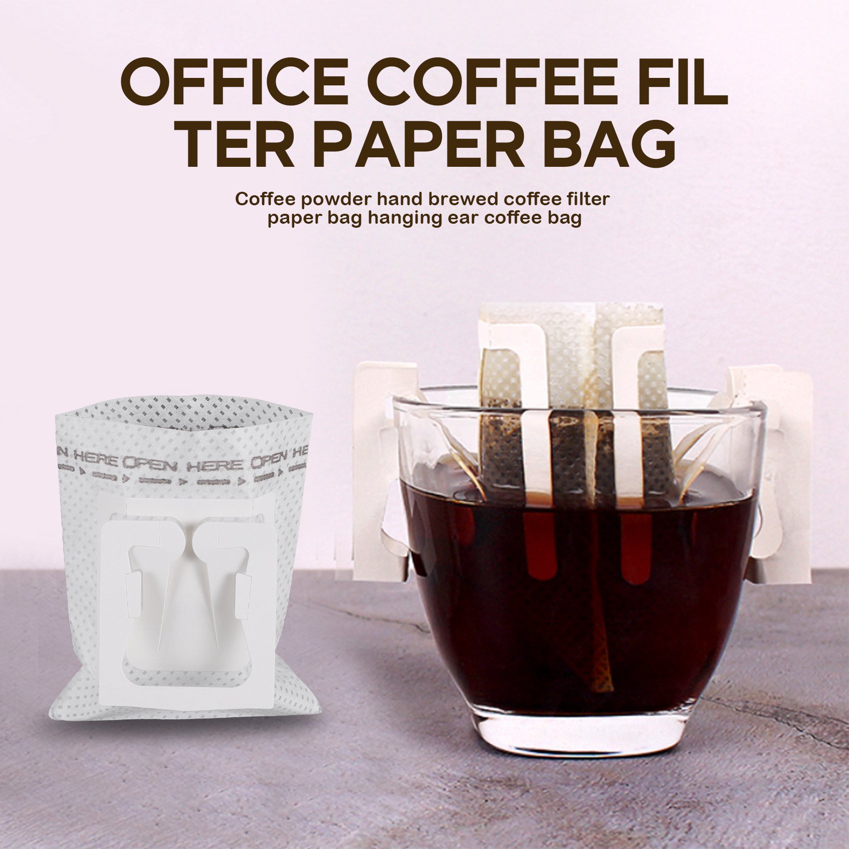 50 stuks / verpakking druppelk - Tea & Coffee Kent recensie en prijs