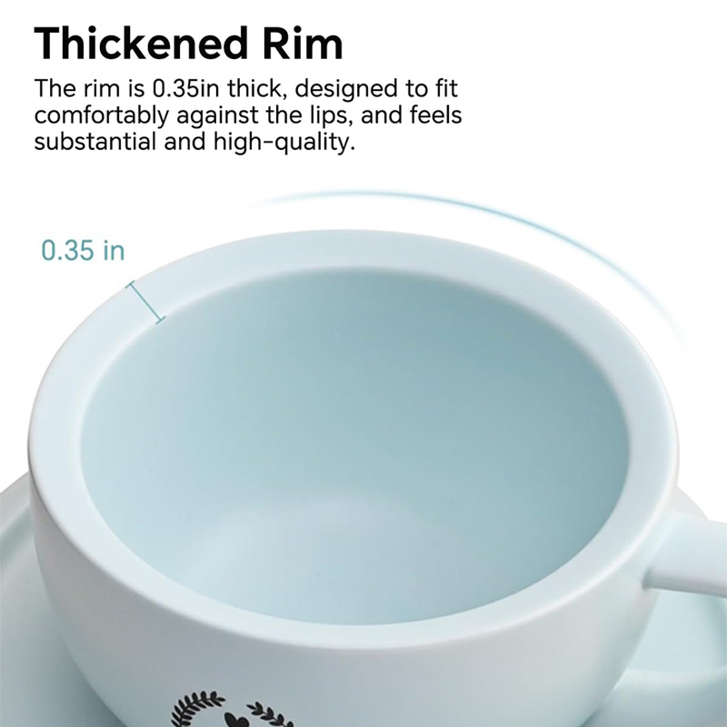 MUVNA Keramische Koffiekop Lat - Espresso Cup Saucer recensie en prijs
