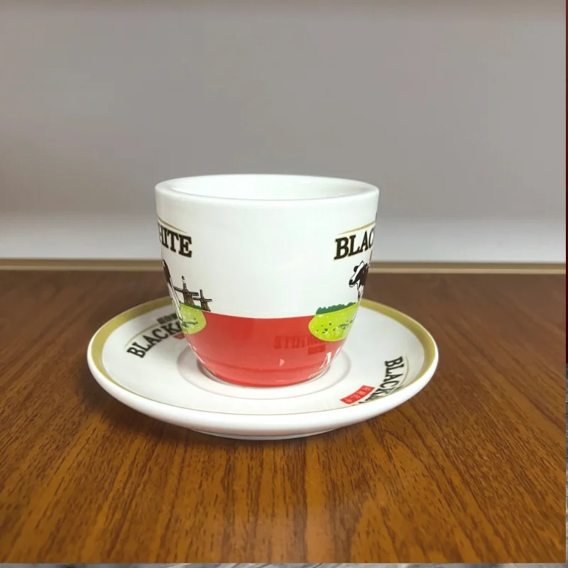 Hoogwaardig zwart-wit keramisc - Espresso Cup Saucer recensie en prijs