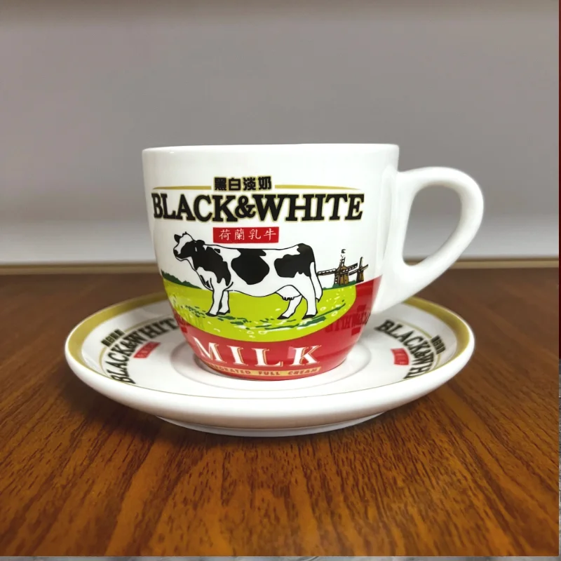 Hoogwaardig zwart-wit keramisc - Espresso Cup Saucer recensie en prijs