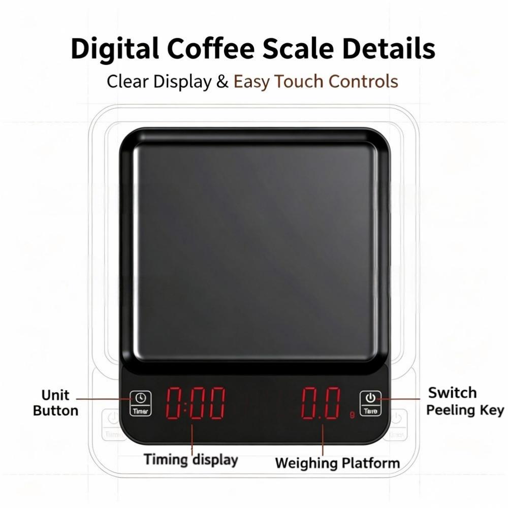 3kg/0.1g Hoge Precisie Digital - Coffee & Tea Phúc Long recensie en prijs