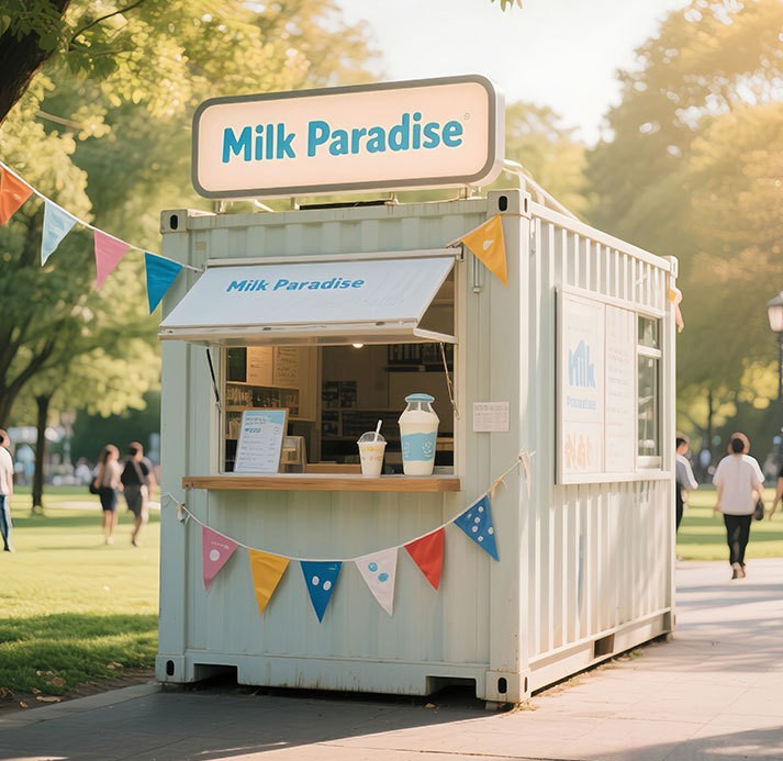 Prefab container koffieshop, m - Coffee Tea Containers recensie en prijs