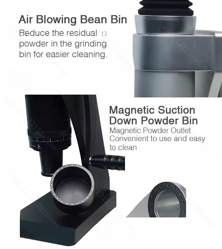 Handbediende 63mm koffiemolen  - Burr Hand Grinder recensie en prijs
