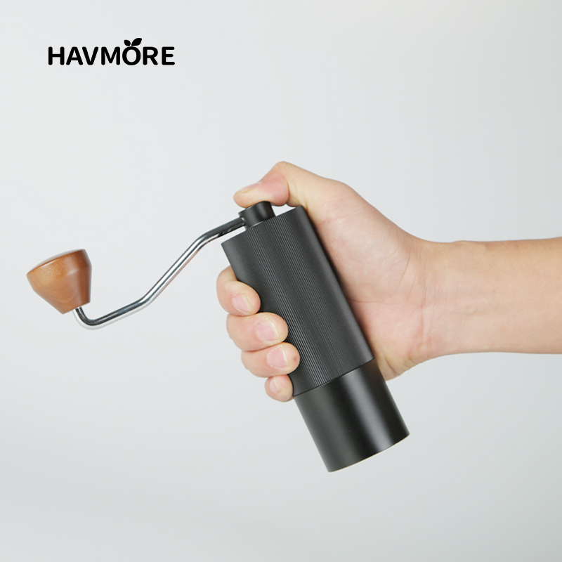 Handmatige koffiemolen 304 roe - Burr Hand Grinder recensie en prijs