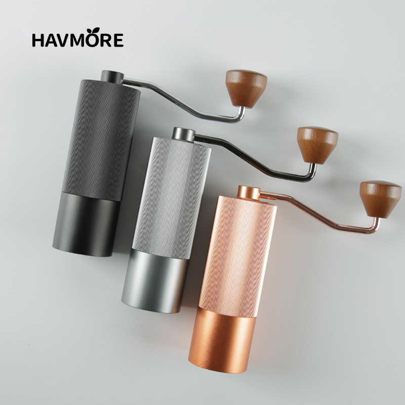 Handmatige koffiemolen 304 roe - Burr Hand Grinder recensie en prijs