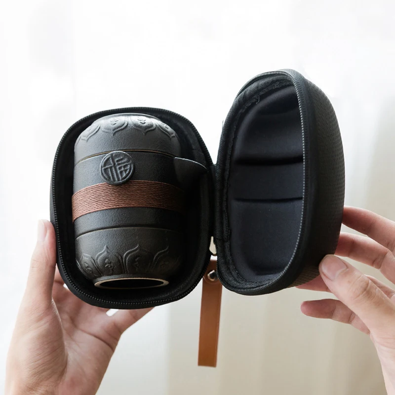 Hoogwaardig zwart aardewerk 1- - Coffee Tea Containers recensie en prijs