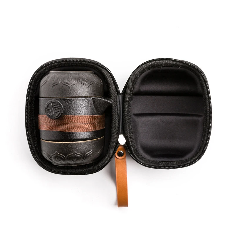 Hoogwaardig zwart aardewerk 1- - Coffee Tea Containers recensie en prijs