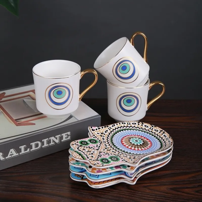 Retro Hangende Oor Creatieve K - Espresso Cup Saucer recensie en prijs
