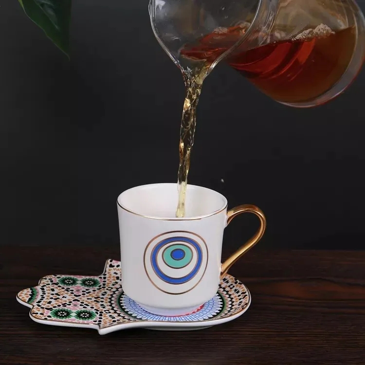 Retro Hangende Oor Creatieve K - Espresso Cup Saucer recensie en prijs
