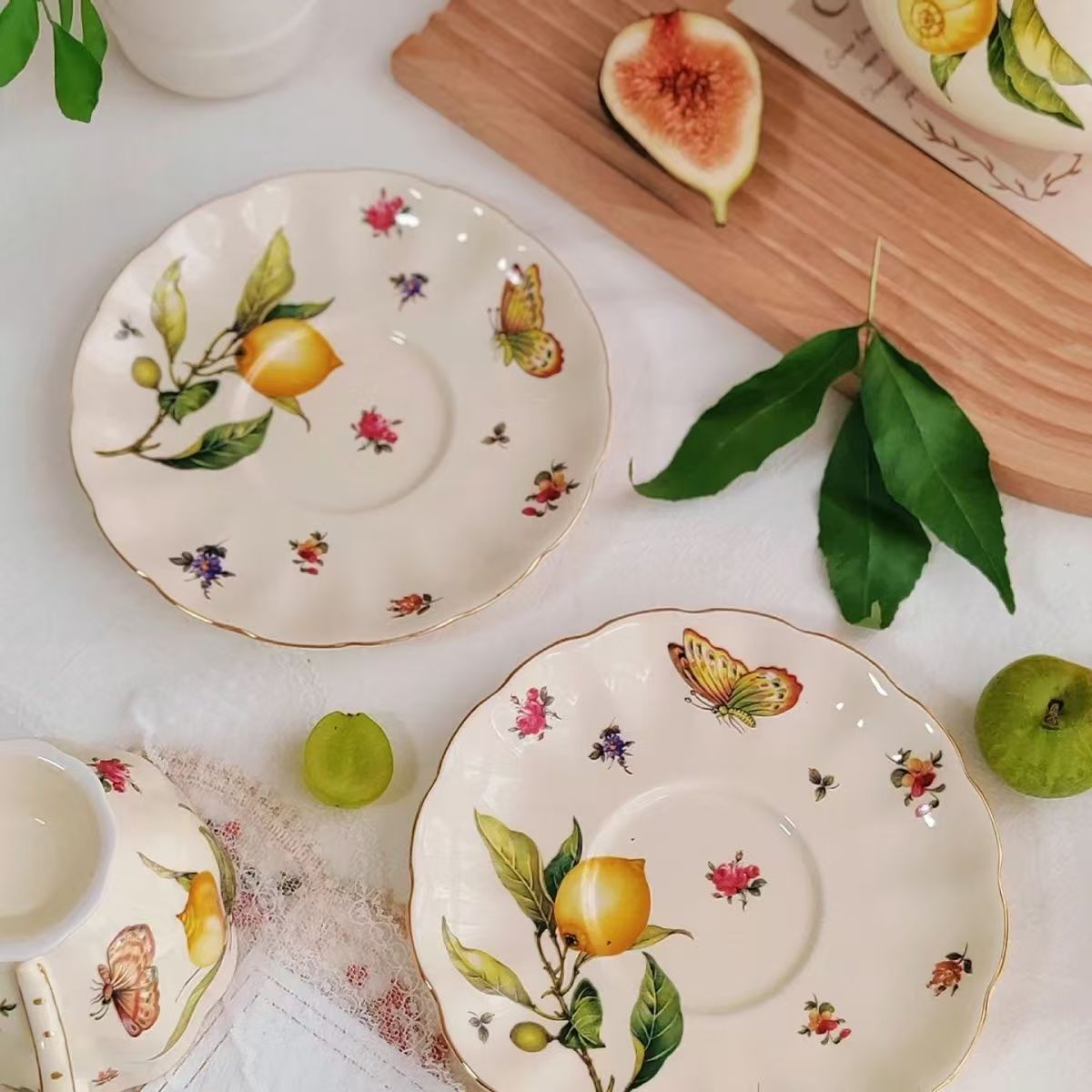 Citroenkleurige theepot, koffi - Espresso Cup Saucer recensie en prijs