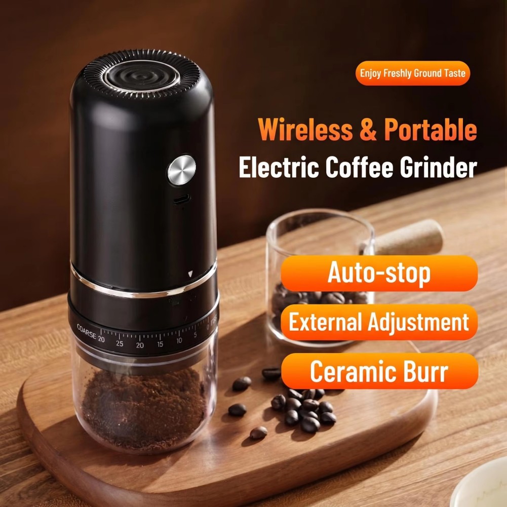 Elektrische koffiebonenmolen m - Burr Hand Grinder recensie en prijs