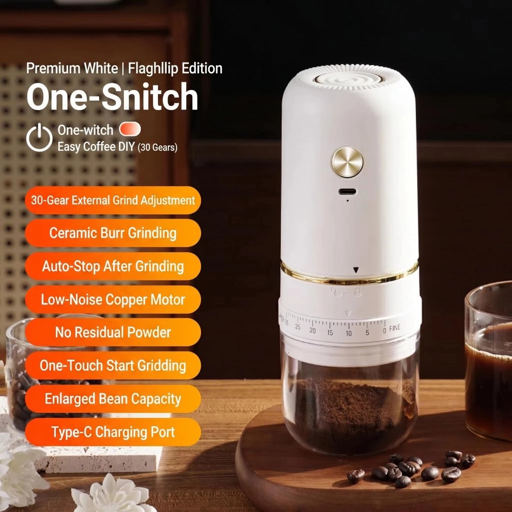 Elektrische koffiebonenmolen m - Burr Hand Grinder recensie en prijs