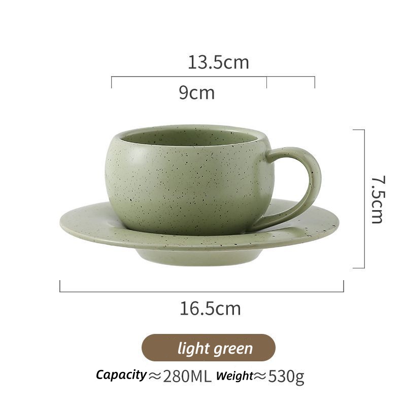 280ML Vintage Keramische Koffi - Espresso Cup Saucer recensie en prijs