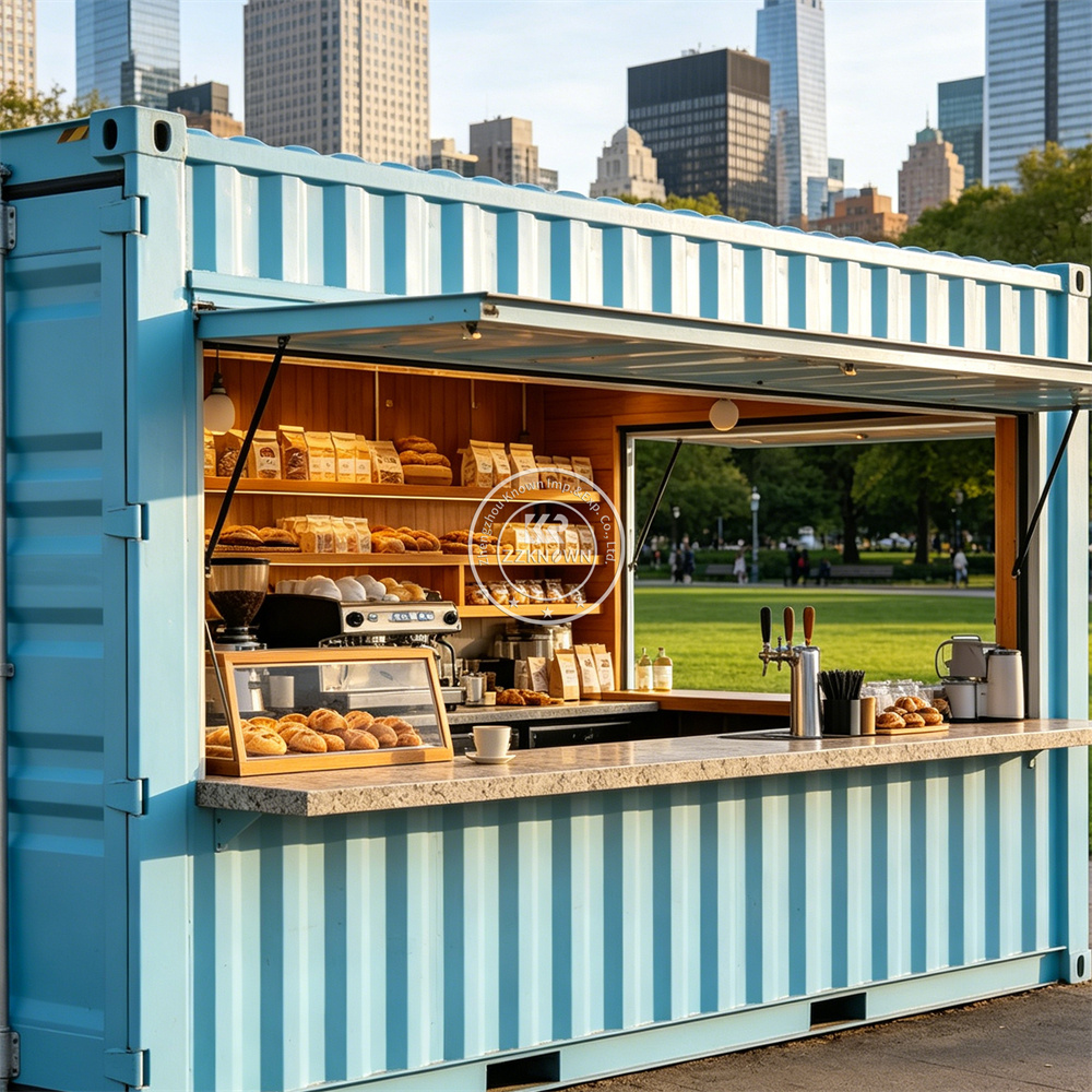 Mobiele containerrestaurant, k - Coffee Tea Kiosk recensie en prijs