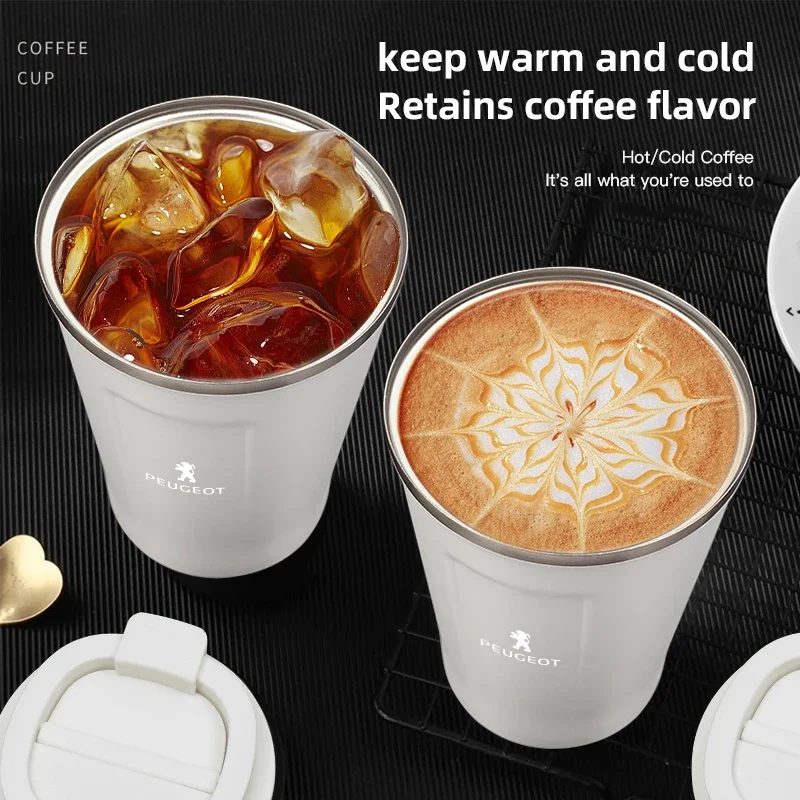 Auto Koffiemok Thermische Isol - Coffee Tea Logo recensie en prijs