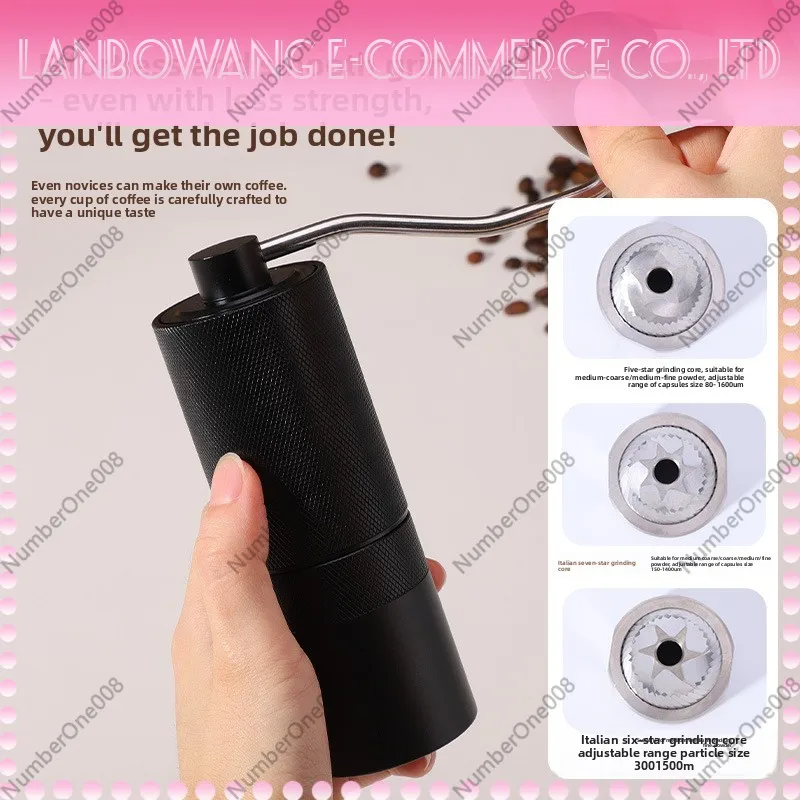 Handkoffiemolen, draagbare han - Burr Hand Grinder recensie en prijs